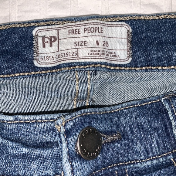 FREE PEOPLE "Great Heights" skinny jeans - Picture 5 of 16
